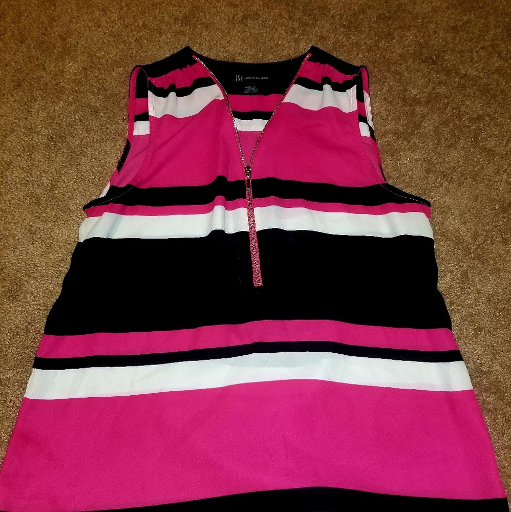 Horizontal striped top